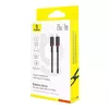 Baseus Dura USB Type-C - Lightning kabelis 20W 1m Photo 6