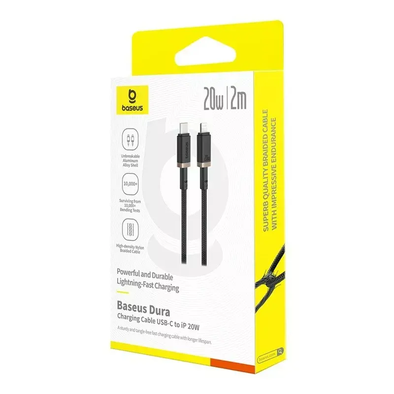 Кабель USB‑C—Lightning Baseus P10377800U01-02 20 Вт 2 м Photo 7