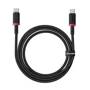 Baseus Dura USB-C to USB-C Cable, 100W Fast Charging, 1m, Black and Red