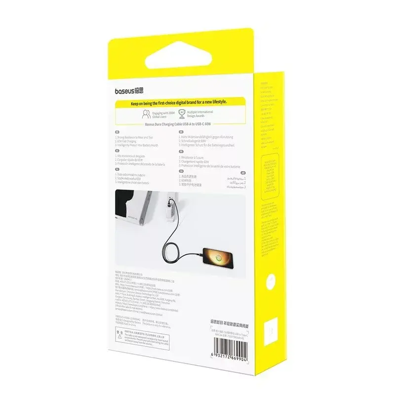 Кабель USB Type-A — USB-C Baseus P10377802U01-02 Photo 7