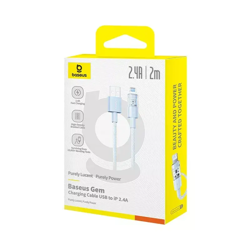 USB-кабель Baseus Gem P10373003311-01 Lightning 2 м Photo 6