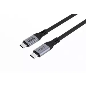 USB Cable Microconnect USB4CC05-240W-80GBPS 0.5m USB C Black 80 Gbit/s