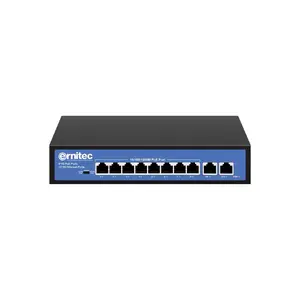 Ernitec ELECTRA-U08-1GB-110W tīkla slēdzis 8 porti 1GB