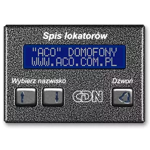 Elektroniskais nomnieka uzskaites ierīce ACO CDN-230E GR grafīts, modelis 9571