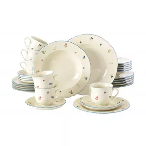 Tableware set SELECT Marie-Luise Streublume for 6 people, model 001.763364, porcelain service