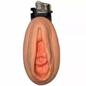 diablo picante Зажигалка Vagina Lighter D-242742 Natural — декоративная зажигалка, натуральная отделка