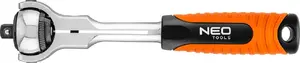 Ratchet 3/8" 360° 72T, NEO tools - compact reversible hand ratchet for sockets
