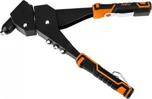 Rivet Gun NEO tools 18-102-1 for steel and aluminium rivets 2.4/3.2/4.0/4.8 mm, multi-position