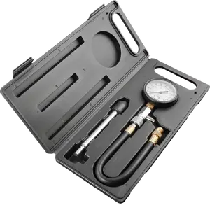 Compression pressure gauge with adapter set, NEO Tools TOP-11-261