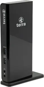 Docking station Wortmann AG TERRA MOBILE Docking Station 732 — USB-A & USB-C dual display, incl. 5V/4A power supply and USB-A/C cable