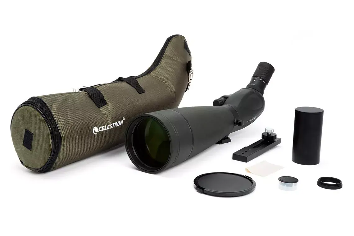 Spotting Scope Celestron TrailSeeker 100-45 Degree Photo 8