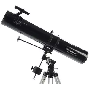 Telescope Celestron PowerSeeker 114EQ Refractor 45x Black