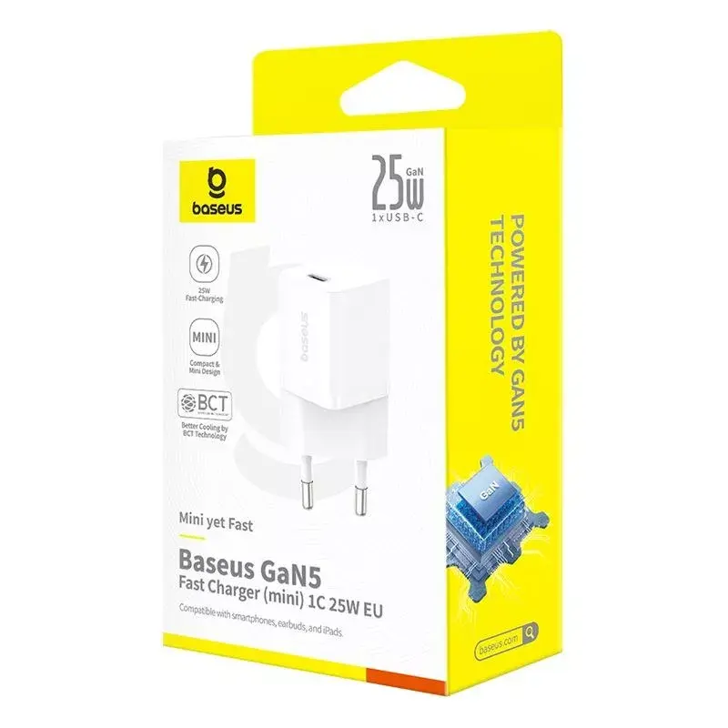 Baseus USB-C GaN5 Charger 25W P10110909213-00 Photo 5