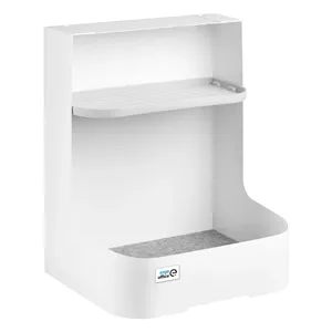 Sānzemes atvilktne zem galda ergo office ER-442 balta, maksimālais svars 5 kg, kompakta