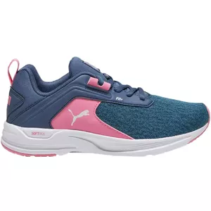 Kids Shoes Puma Comet 2 Alt Gray-Pink Lightweight Comfortable