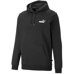 Puma ESS+ 2 Col Small Logo FL džemperis ar kapuci melns 674471 61