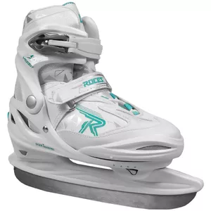 ROCES Moody Ice 3.0 Girl White Mint Size 30-35 Adjustable Ice Skates