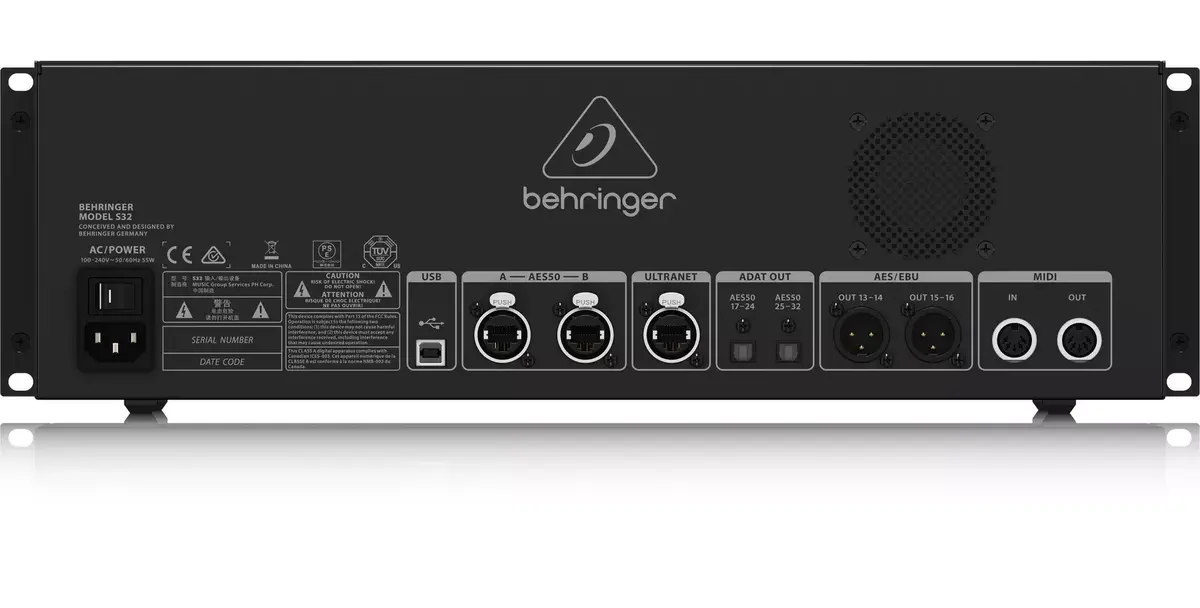 Skena kaste Behringer S32 Photo 4