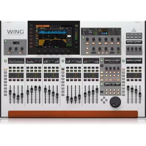 Behringer WING audio mikseris 48 kanāli 10 - 20000 Hz Sudrabs