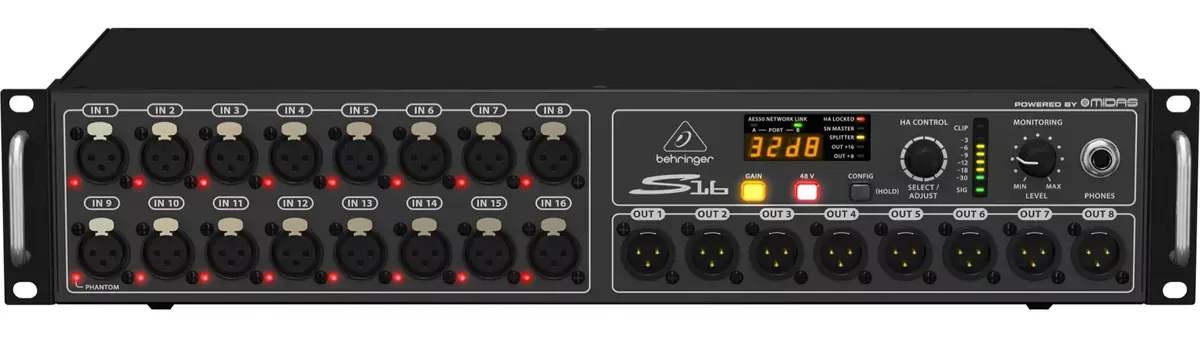 Behringer Digital Snake S16 16-channel audio module Photo 5