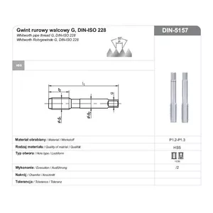BAHCO FANAR TAP 1/2" NGRA/2 A1-220001-3131 — hand tap 1/2"