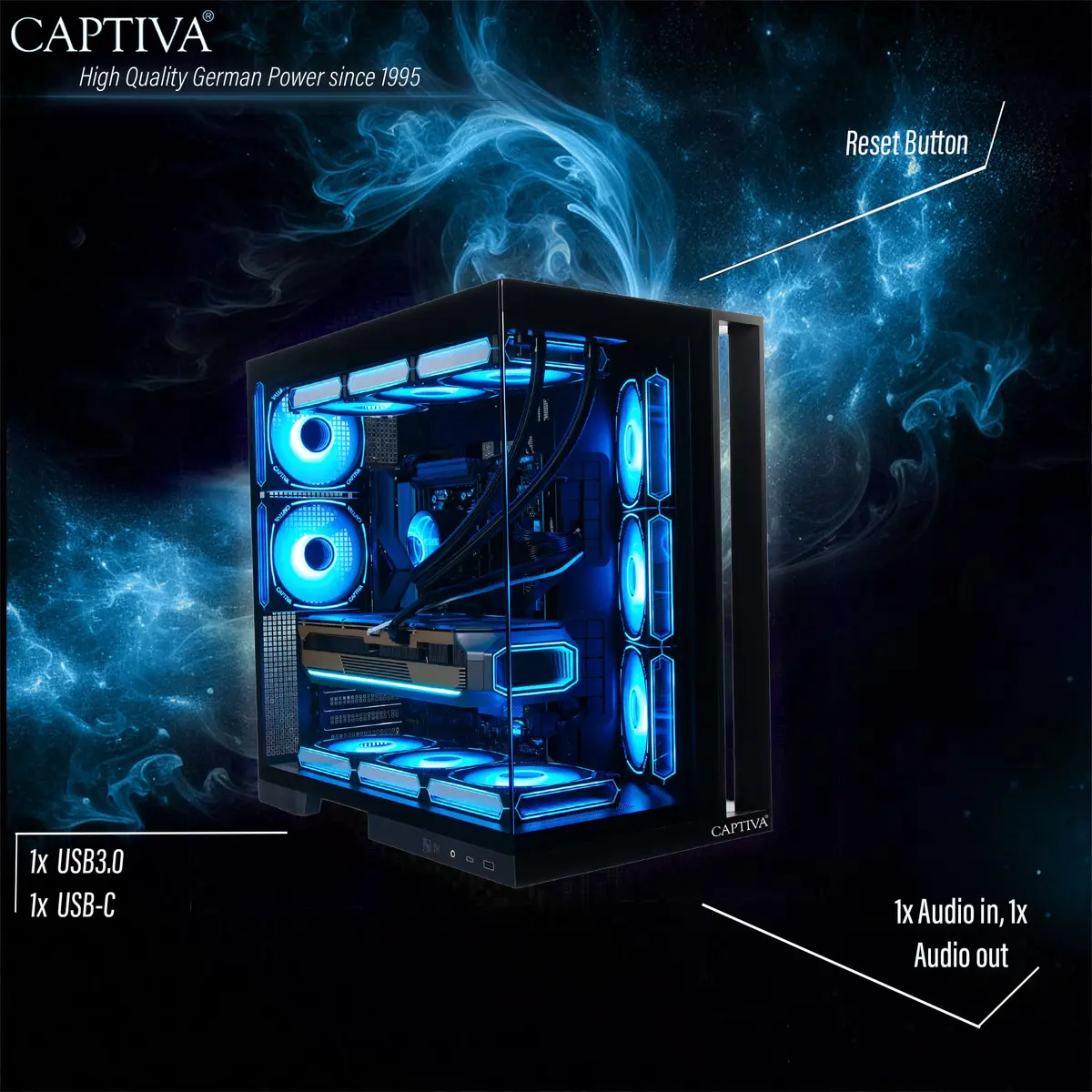 Настольный компьютер Captiva Highend Gaming I90-064 Photo 6