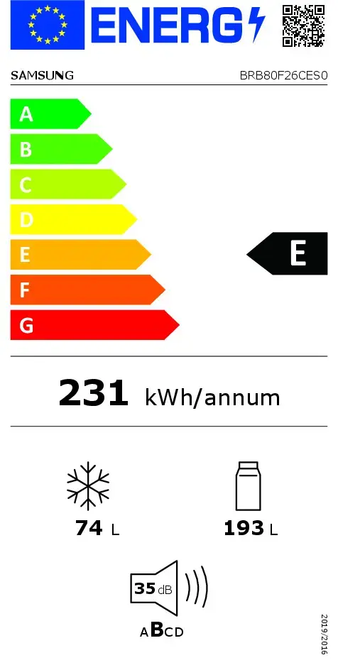 Встраиваемый холодильник Samsung BRB80F26CES0 Photo 13