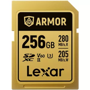 Memory Card Lexar 256GB UHS-II SDXC Armor Gold LSDAMGL256G-RNNNG