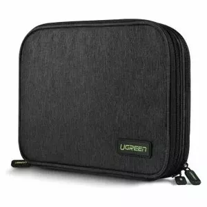External HDD Protective Case UGREEN hard disk box 24.5 x 17.5 x 5 cm gray for HDD/SSD and phone cables