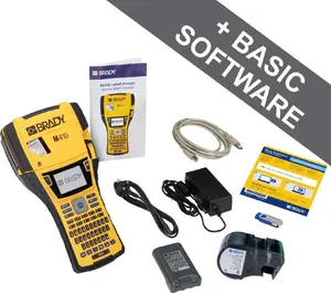 Label printer Brady M410-EU mobile thermal transfer QWERTY 300 dpi