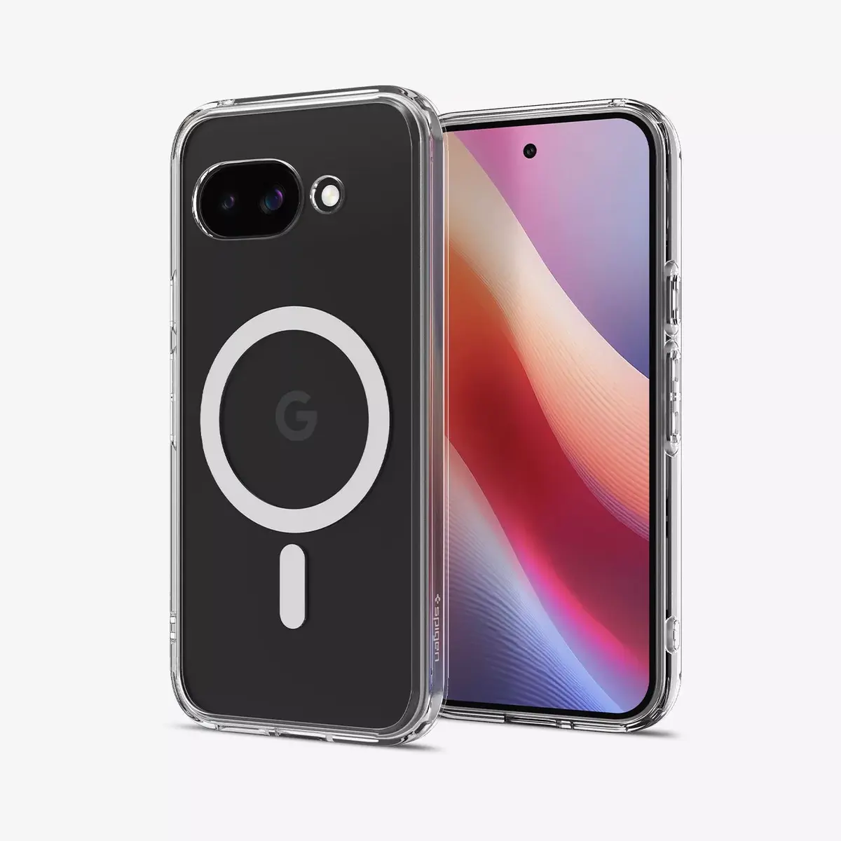 Spigen Ultra Hybrid Metal Ring (MagFit) — Pixel 9a maciņš Photo 2