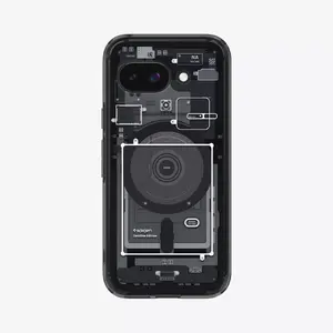 Чехол Spigen Pixel 9a Ultra Hybrid Zero One MagFit Черный