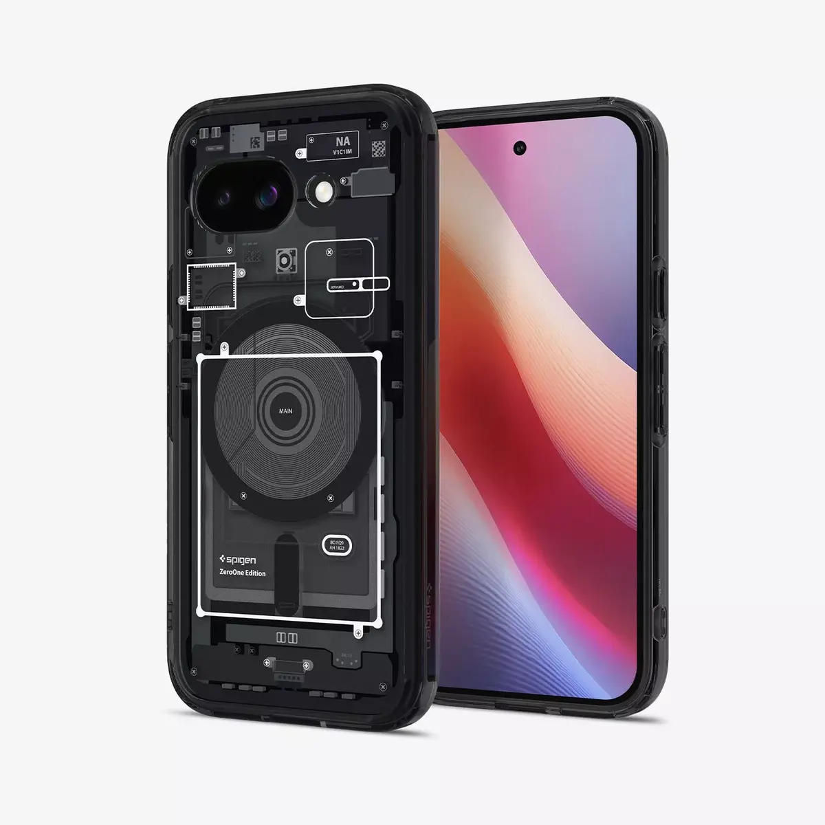 Vāks Spigen Pixel 9a Ultra Hybrid Zero One Photo 2