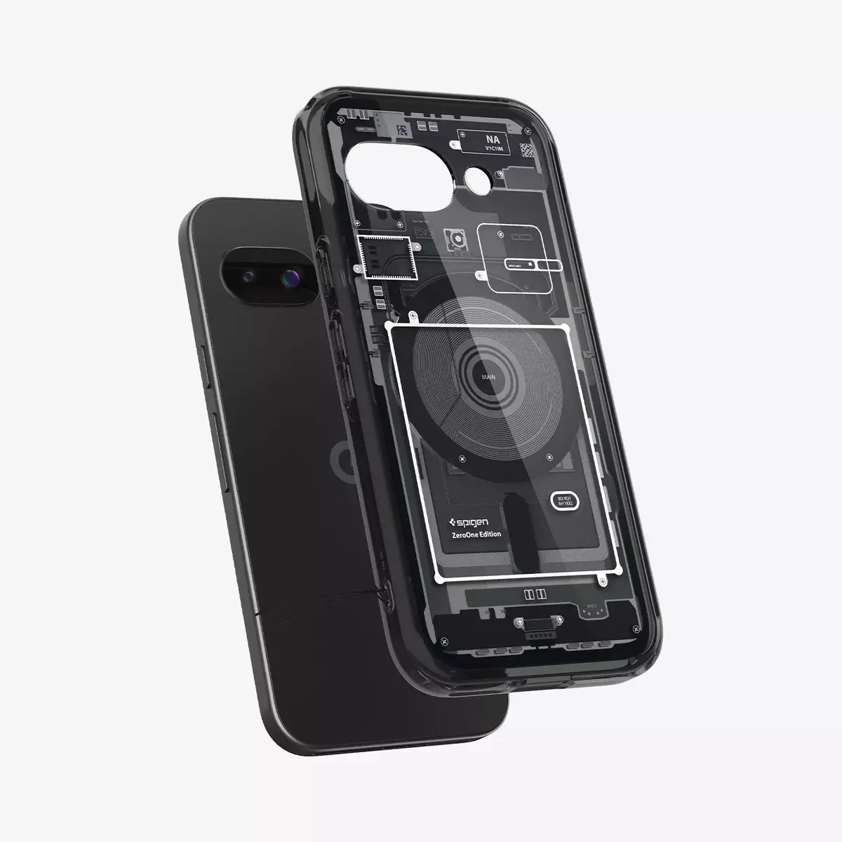 Vāks Spigen Pixel 9a Ultra Hybrid Zero One Photo 4