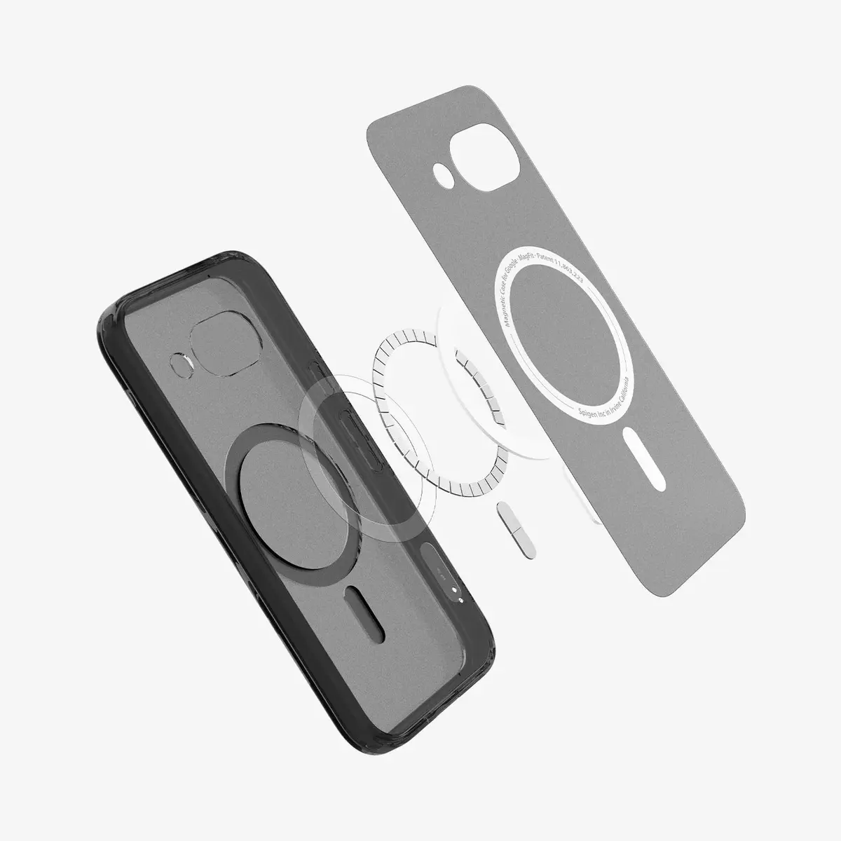 Spigen Ultra Hybrid Metal Ring (MagFit) — Pixel 9a vāciņš Photo 3