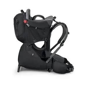 Bērnu nesējs Osprey Poco Premium Tourist — Osprey, modelis 10005972/550/O/S, melns, viegls un ērts