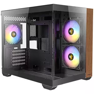 PC Case Antec CX600M Midi Tower Black, Wood