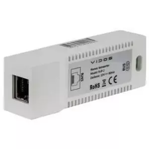 Медиаконвертер VIDOS K-IP-2 2IP (MPN 51746) для передачи Ethernet по оптике