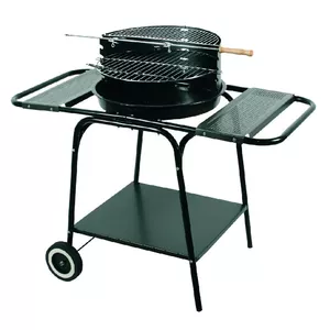 Apaļš pārvietojams grils Master Grill MG906 ar divām plauktām