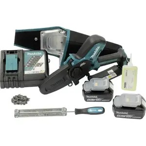 Бесщёточная садовая пила Makita DUC101 100 мм, 18 В, с 1 аккумулятором