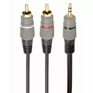 Аудиокабель Gembird CCA-352-1.5M 3.5mm на 2 x RCA 1.5м черный
