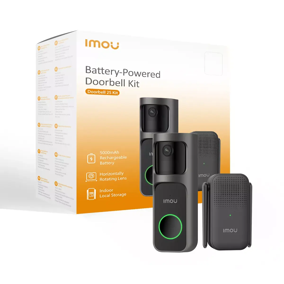 Imou Doorbell 2S Kit Black Photo 2