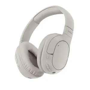 Belkin Soundform Surround AUD009HQSA Bezvadu Austiņas ar Mikrofonu Bluetooth USB Type-C Smilškrāsas Binaurālas