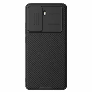 Aizmugures aizsargapvalks Nillkin CamShield PRO priekš Poco X7 Pro 5G — melns, slīdīga kameras aizdare