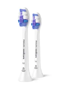 Philips Sonicare Sensitive HX6052/87 Brush Heads White 2-Pack Extra Soft Click-On