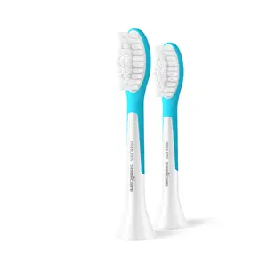 Philips Sonicare For Kids HX6042/90 Sonic Toothbrush Replacement Heads, Blue and White, 2-pack