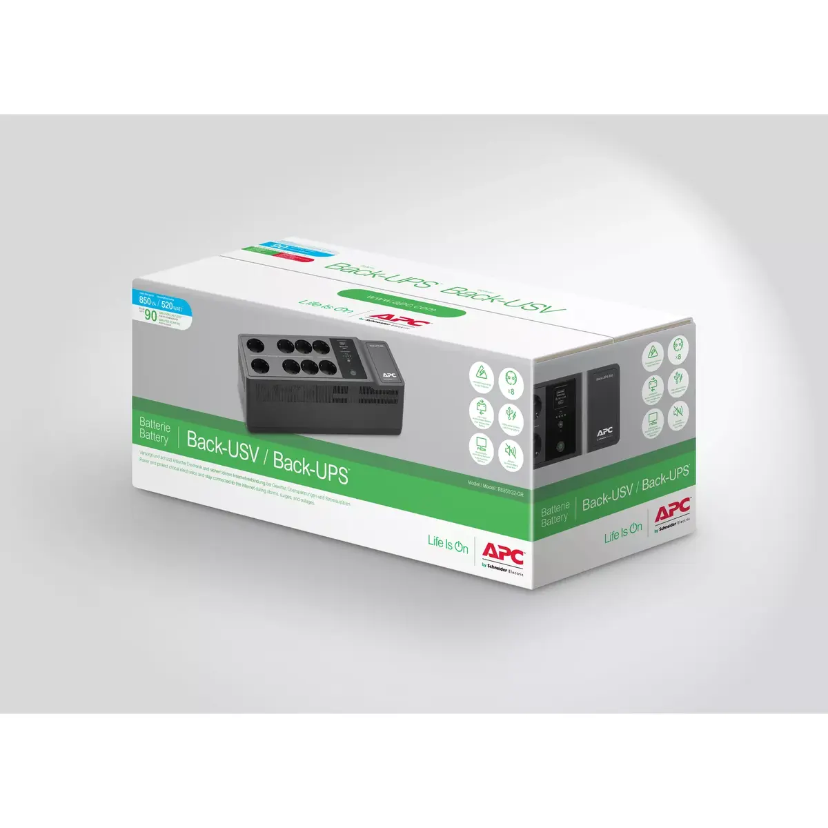 Источник бесперебойного питания APC Back-UPS BE850G2-GR Photo 7