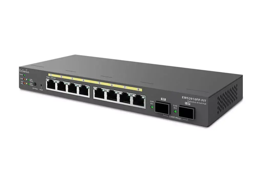 Управляемый коммутатор EnGenius FitSwitch 8 Full PoE Photo 2
