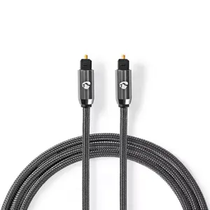 Nedis CATB25000GY30 audio cable 3 m TOSLINK Grey