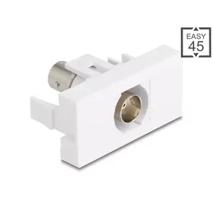 Модуль Keystone DeLOCK 90855 BNC BNC Белый 22.5мм 45мм 33мм